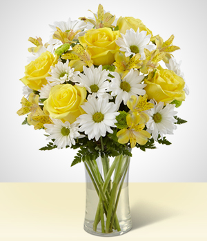 Flores a Mxico Bouquet Amarillo